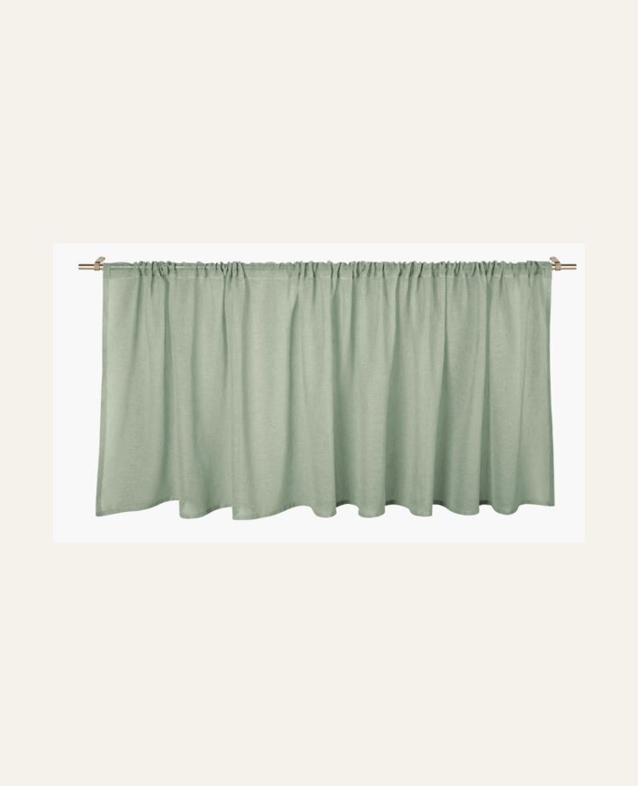 Gardinkappe lang lys grønn - 250x70 cm lys grønn - 1