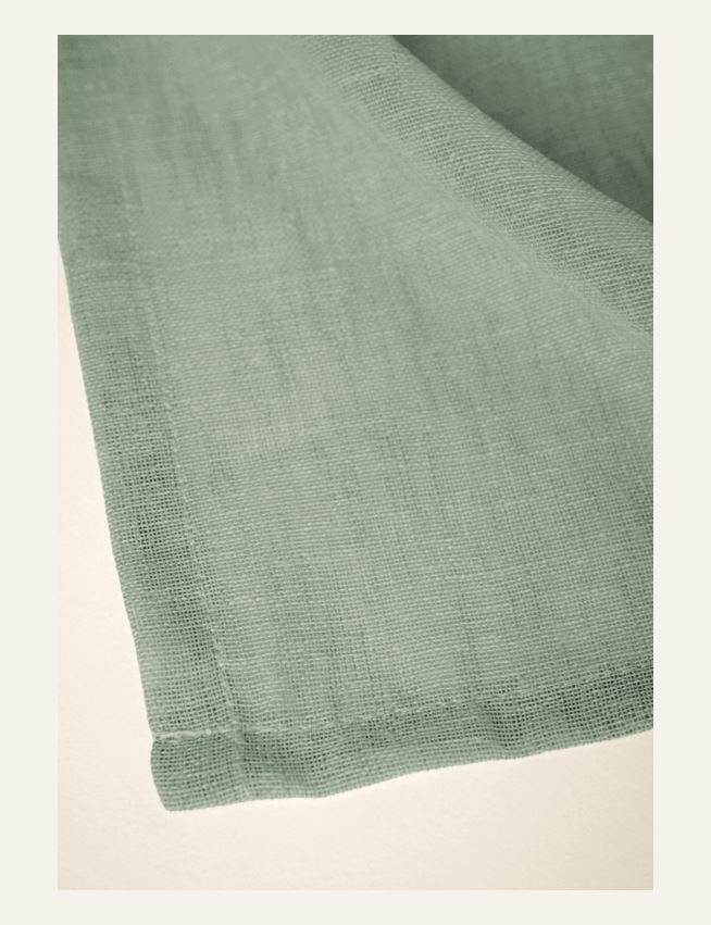 Gardinkappe lang lys grønn - 3