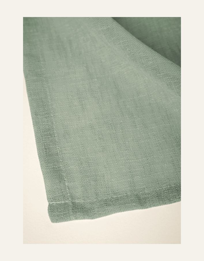 Gardinkappe lang lys grønn - 3