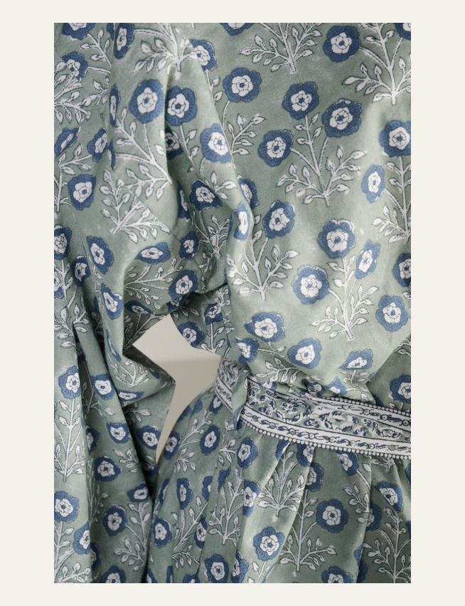 Kimono grønn - 2