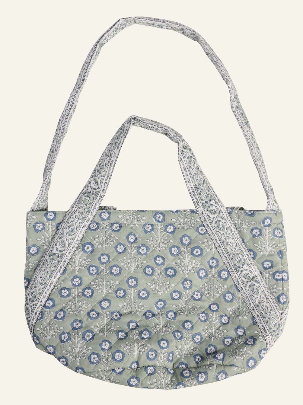 Liten tote bag grønn - 28x47 cm grønn - 1