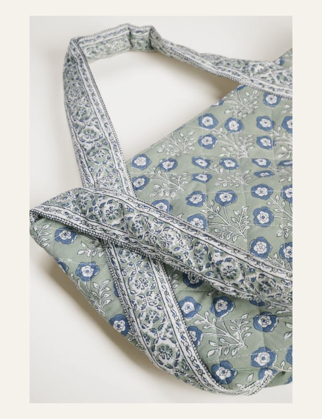 Liten tote bag grønn - 2