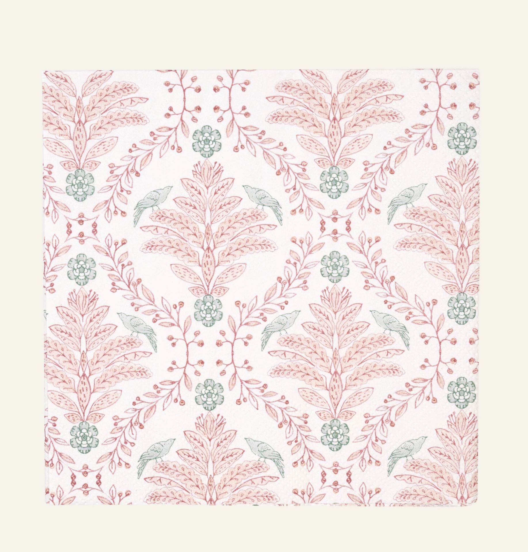 Papirservietter multi rosa - 33x33 cm multi rosa - 1