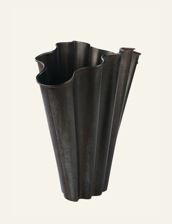 Dekorvase mørk grå - 2