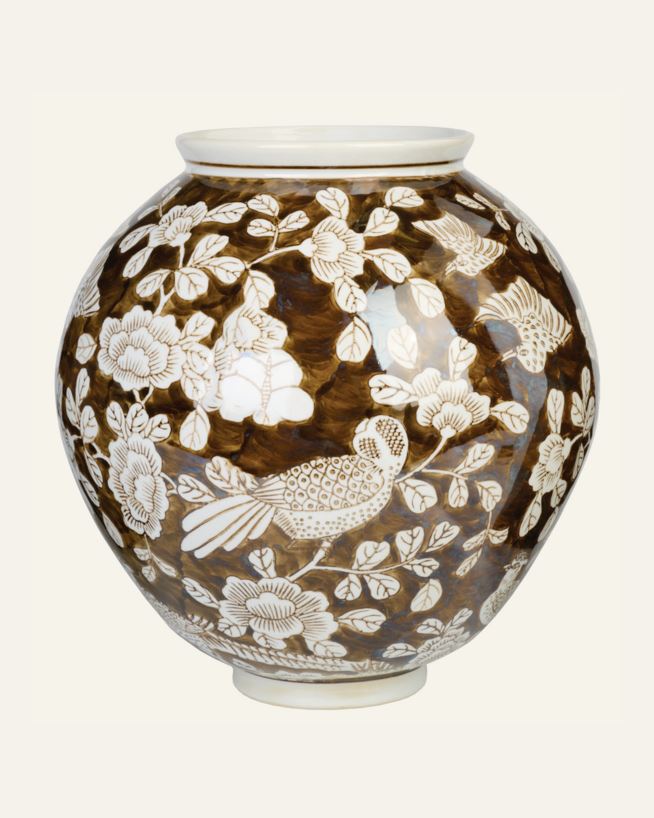 Vase multi brun - 24x24x25,5 cm multi brun - 1