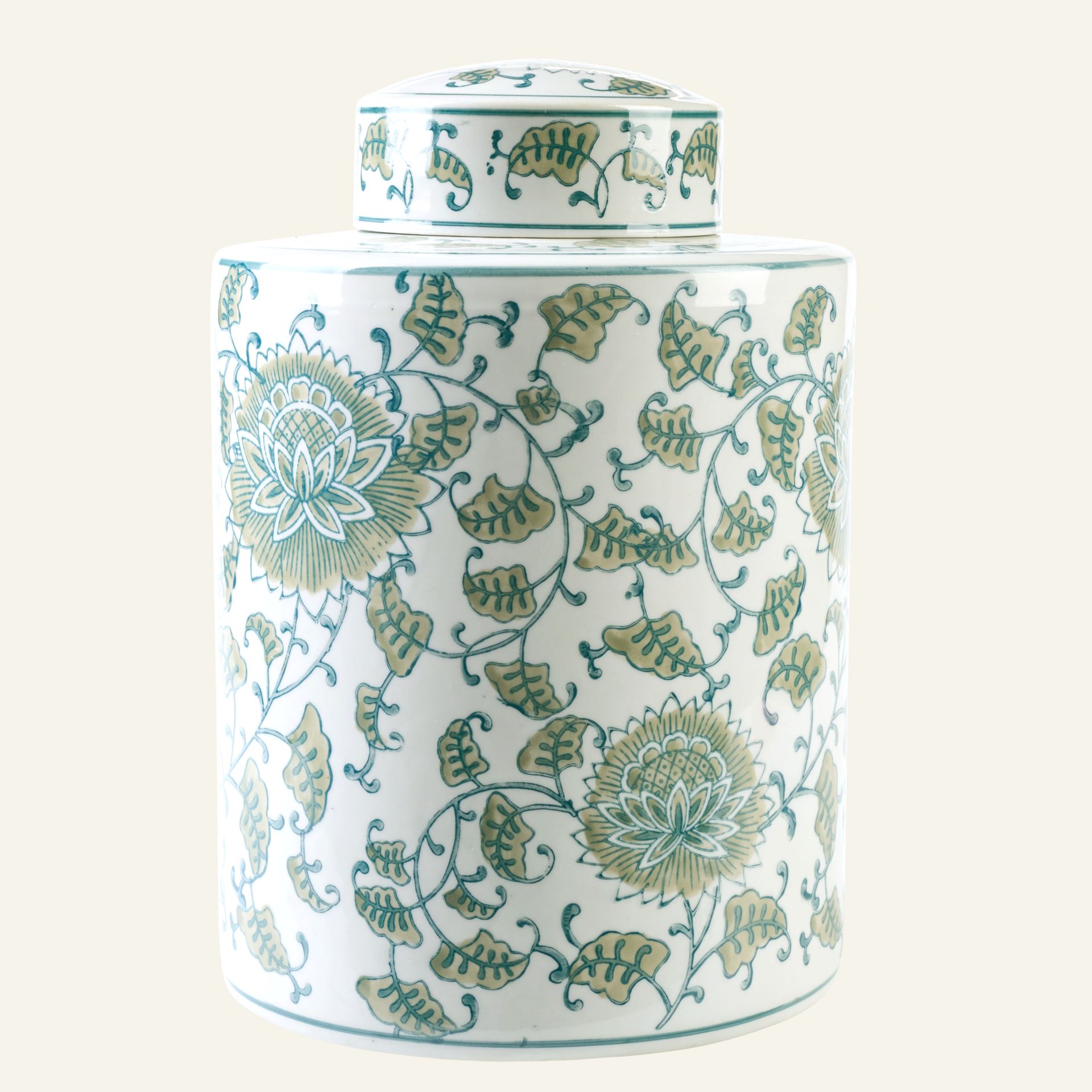 Krukke multi beige - 19,5x19,5x29 cm multi beige - 1