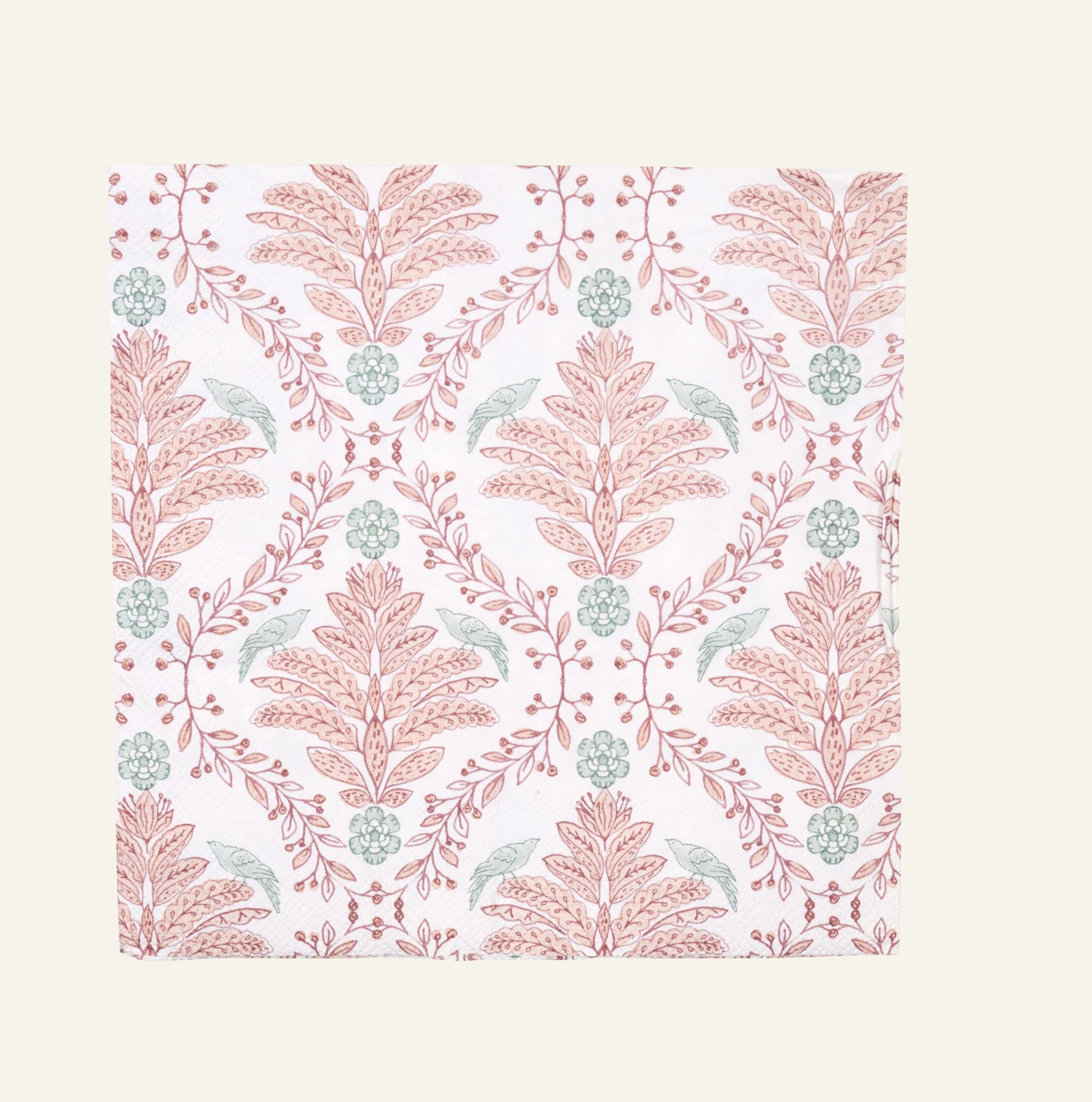 Middagsservietter multi rosa - 40x40 cm multi rosa - 1