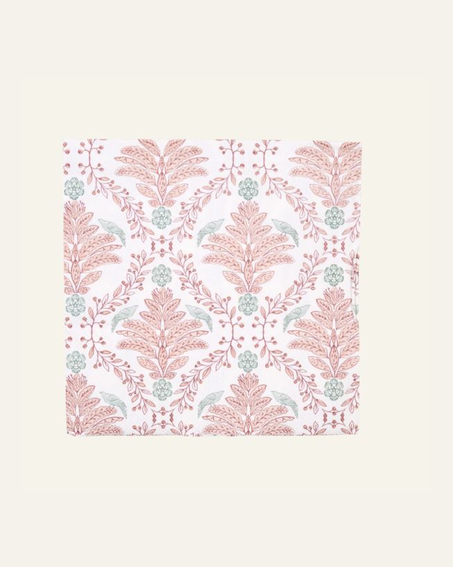 Middagsservietter multi rosa - 40x40 cm multi rosa - 1