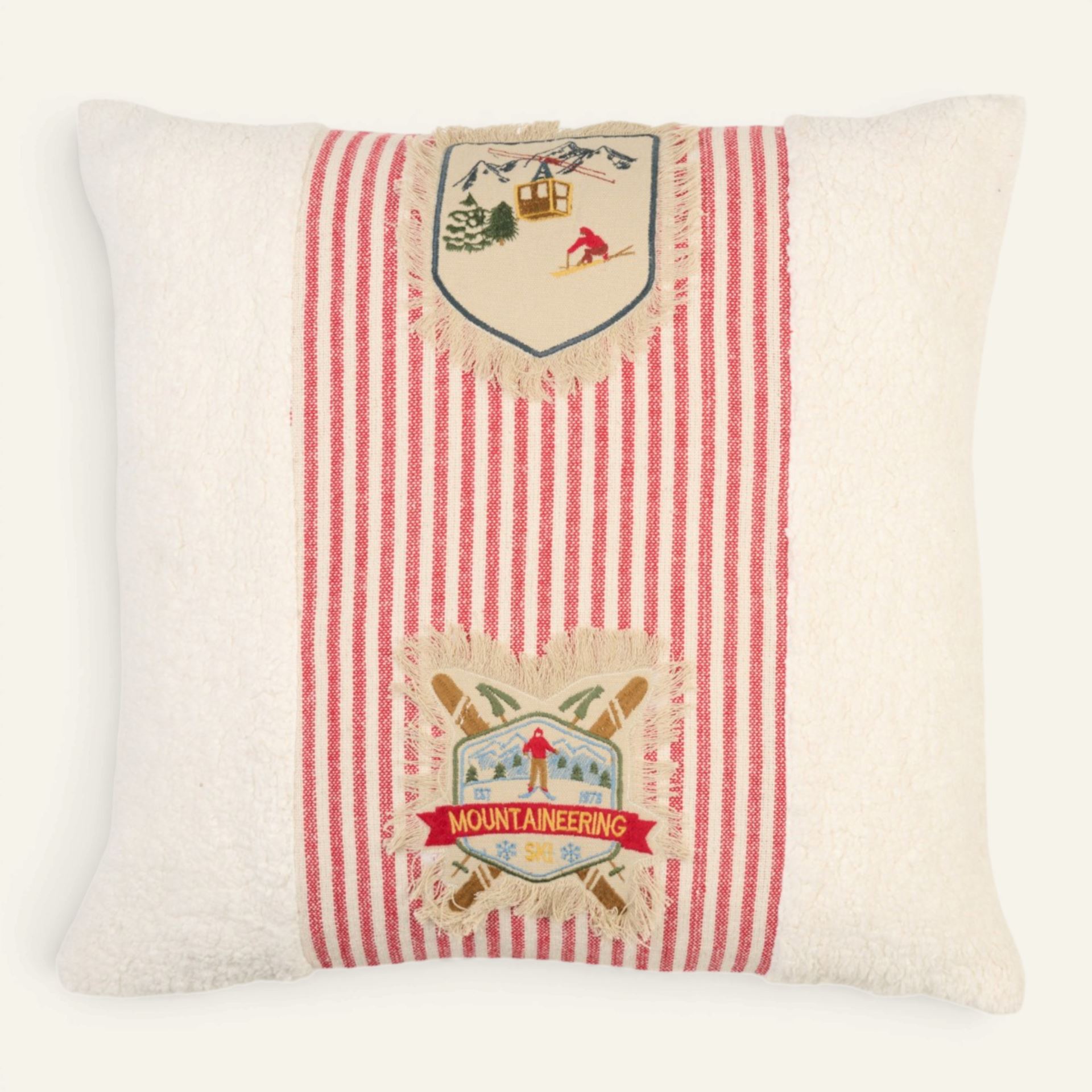 Pynteputetrekk multi rød - 45x45 cm multi rød - 1