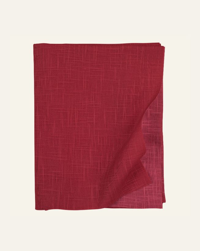 Voksduk mørk rød - 140x250 cm mørk rød - 1