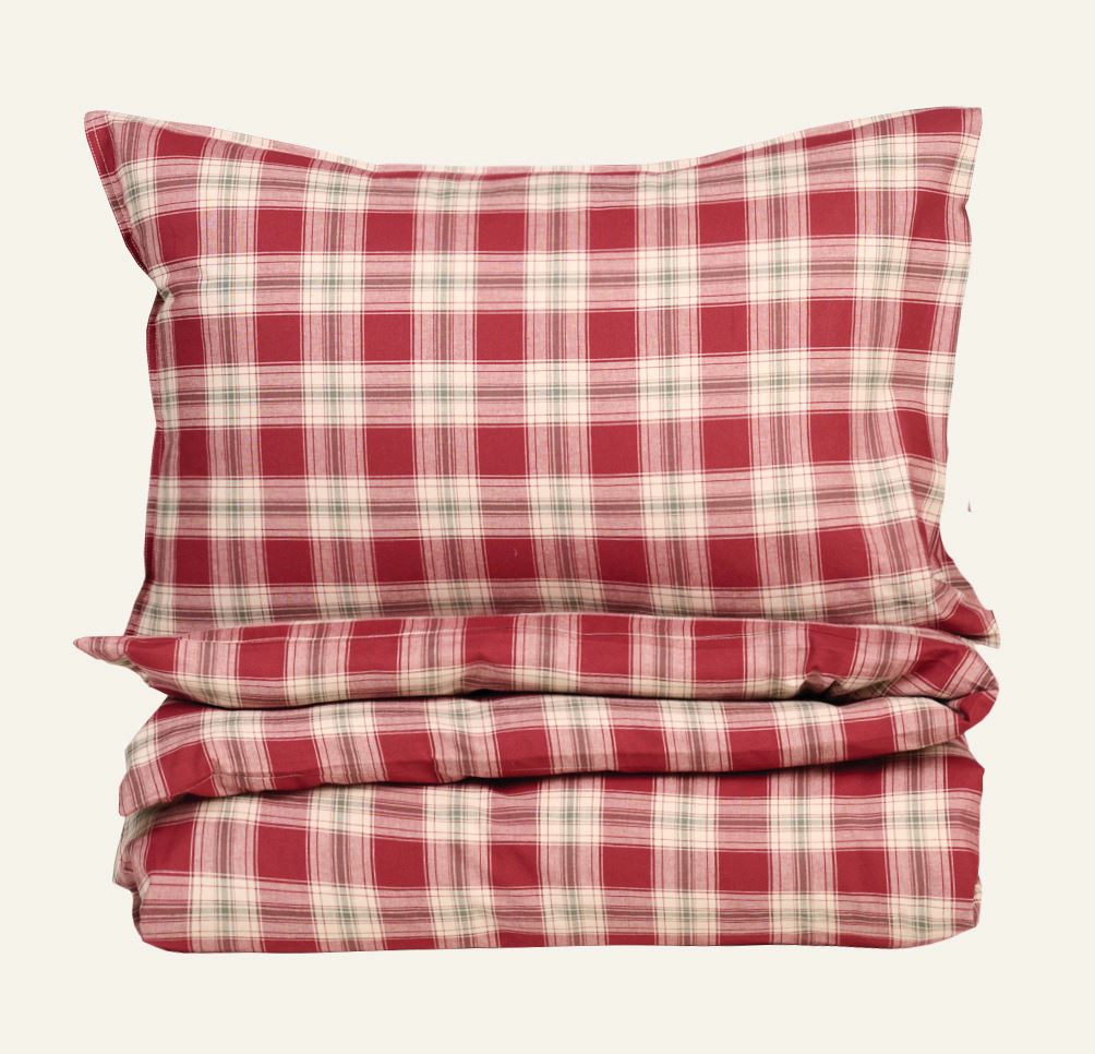 Garnfarget bomull sengesett multi - 140x200 cm/50x70 cm multi - 1