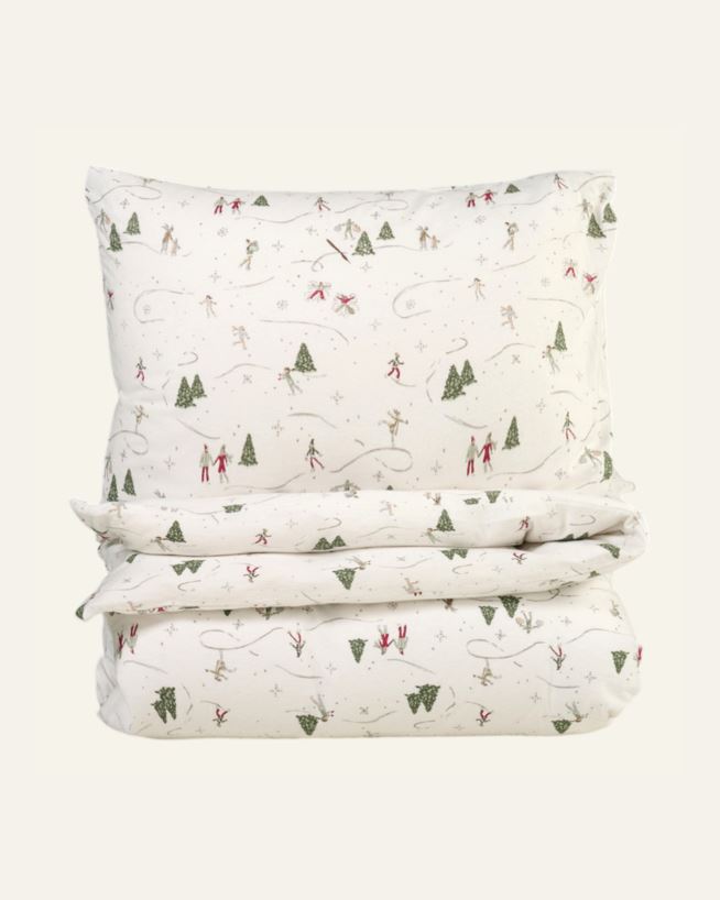 Flanell sengesett multi - 140x200 cm multi - 1