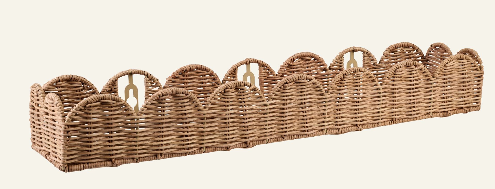 Hylle mørk grønn - 40x12x8 cm mørk grønn - 1
