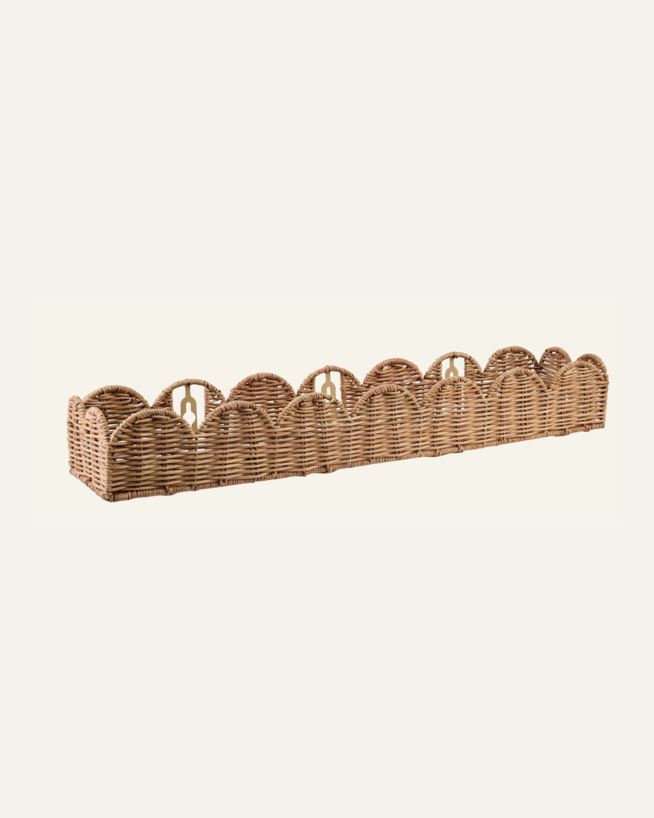 Hylle mørk grønn - 40x12x8 cm mørk grønn - 1