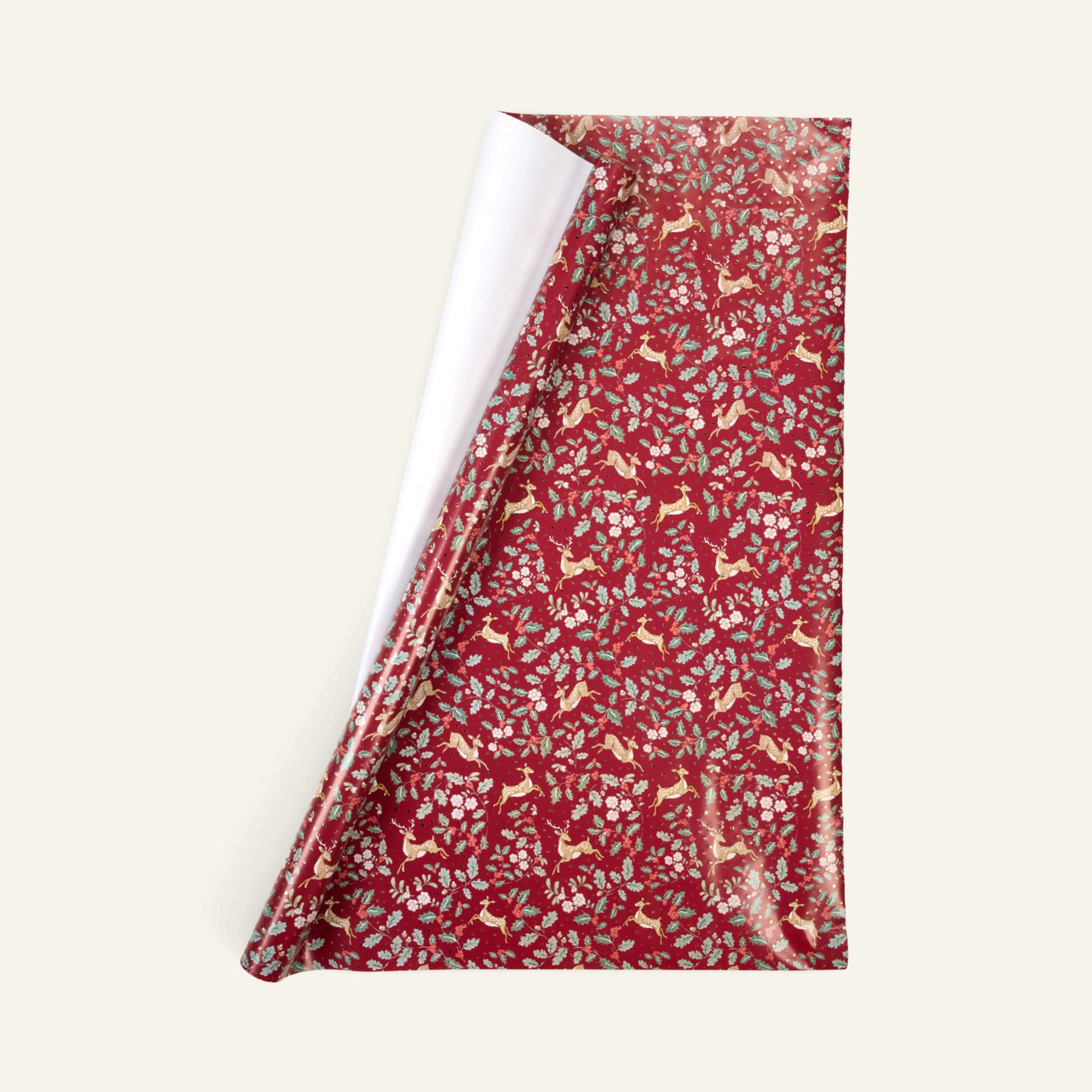 Gavepapir multi rød - 70cm x 3m multi rød - 1