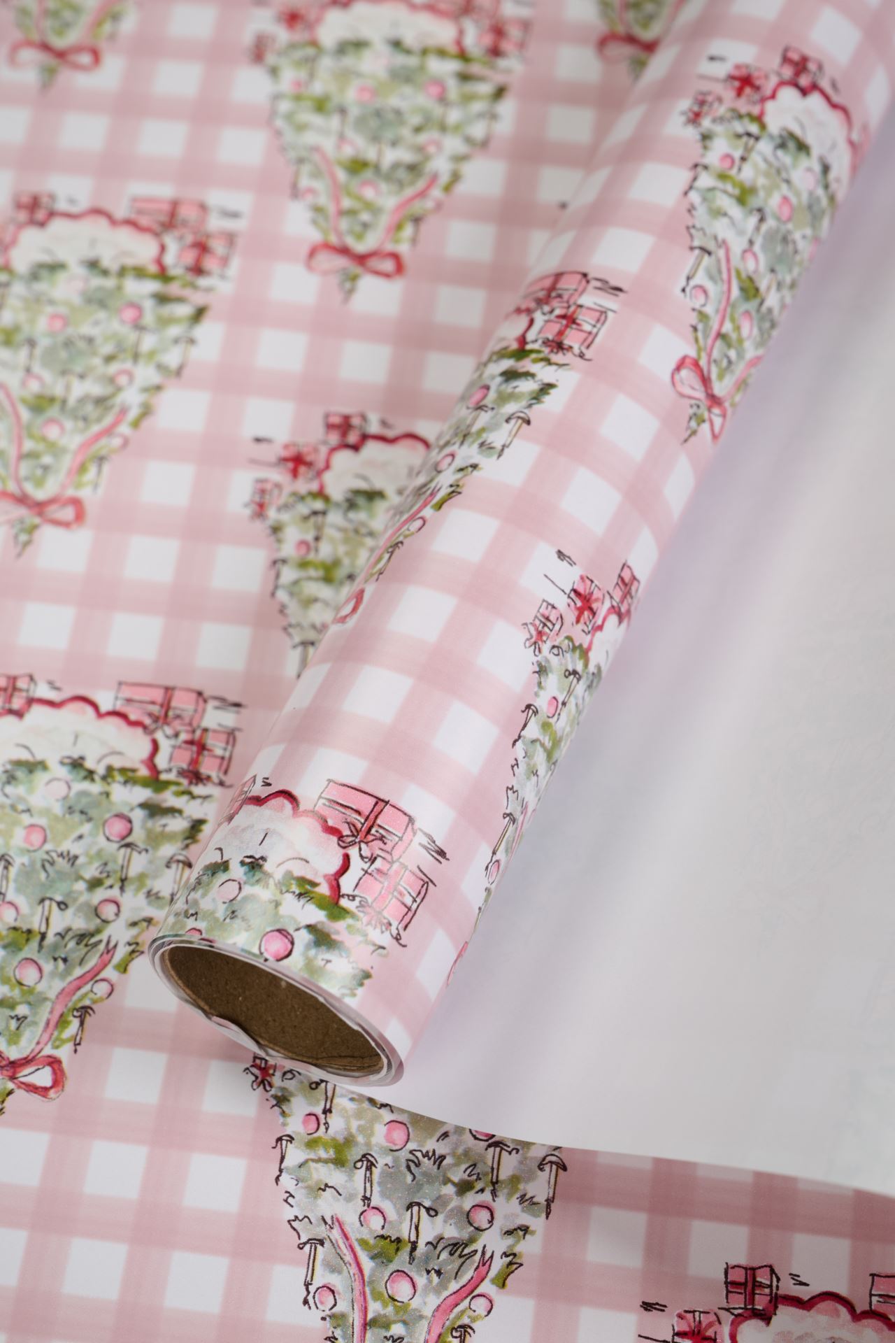 Gavepapir multi rosa - 2