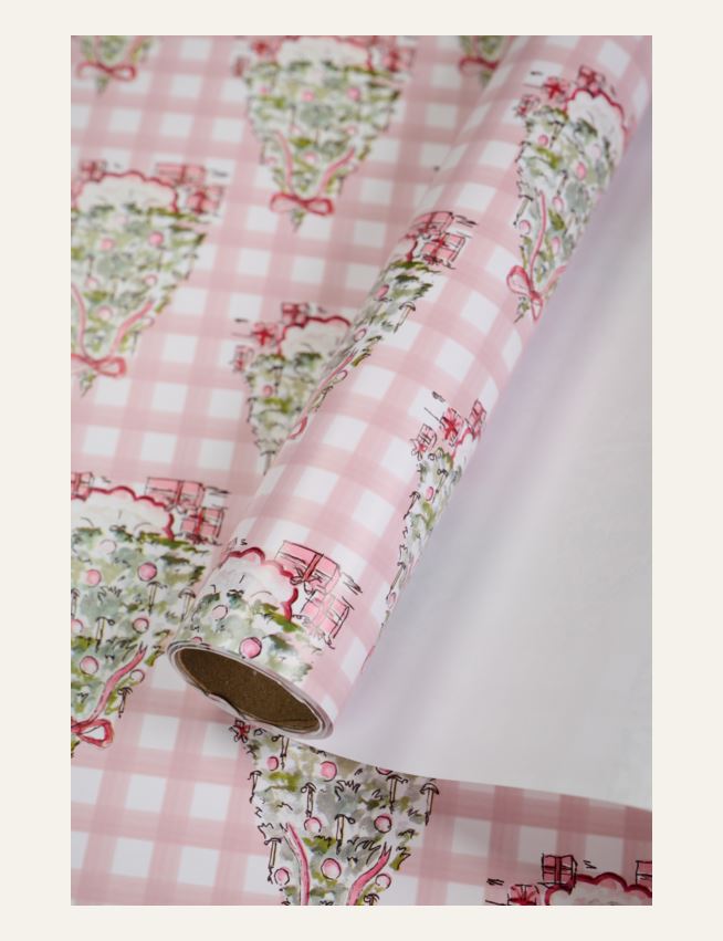 Gavepapir multi rosa - 2