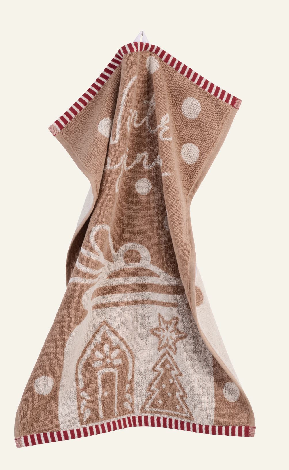 Gjestehåndkle beige - 40x60 cm beige - 1