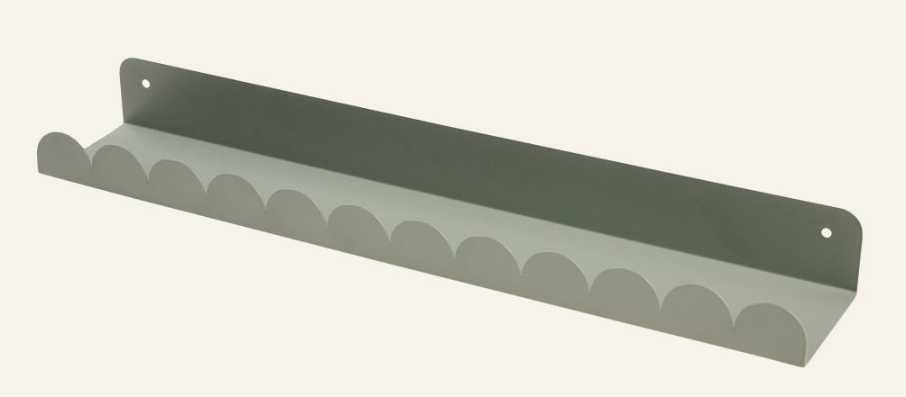 Hylle lindegrønn - 48x9x5 cm lindegrønn - 1