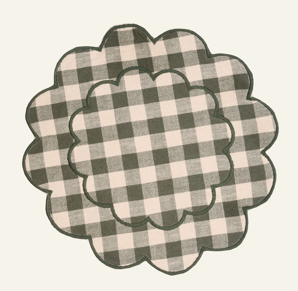 Brikke grønn - ø38 cm grønn - 1