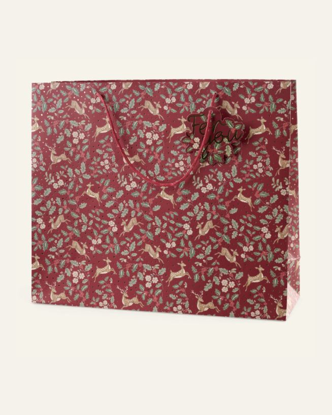 Gavepose multi rød - 36x42x14 cm multi rød - 1