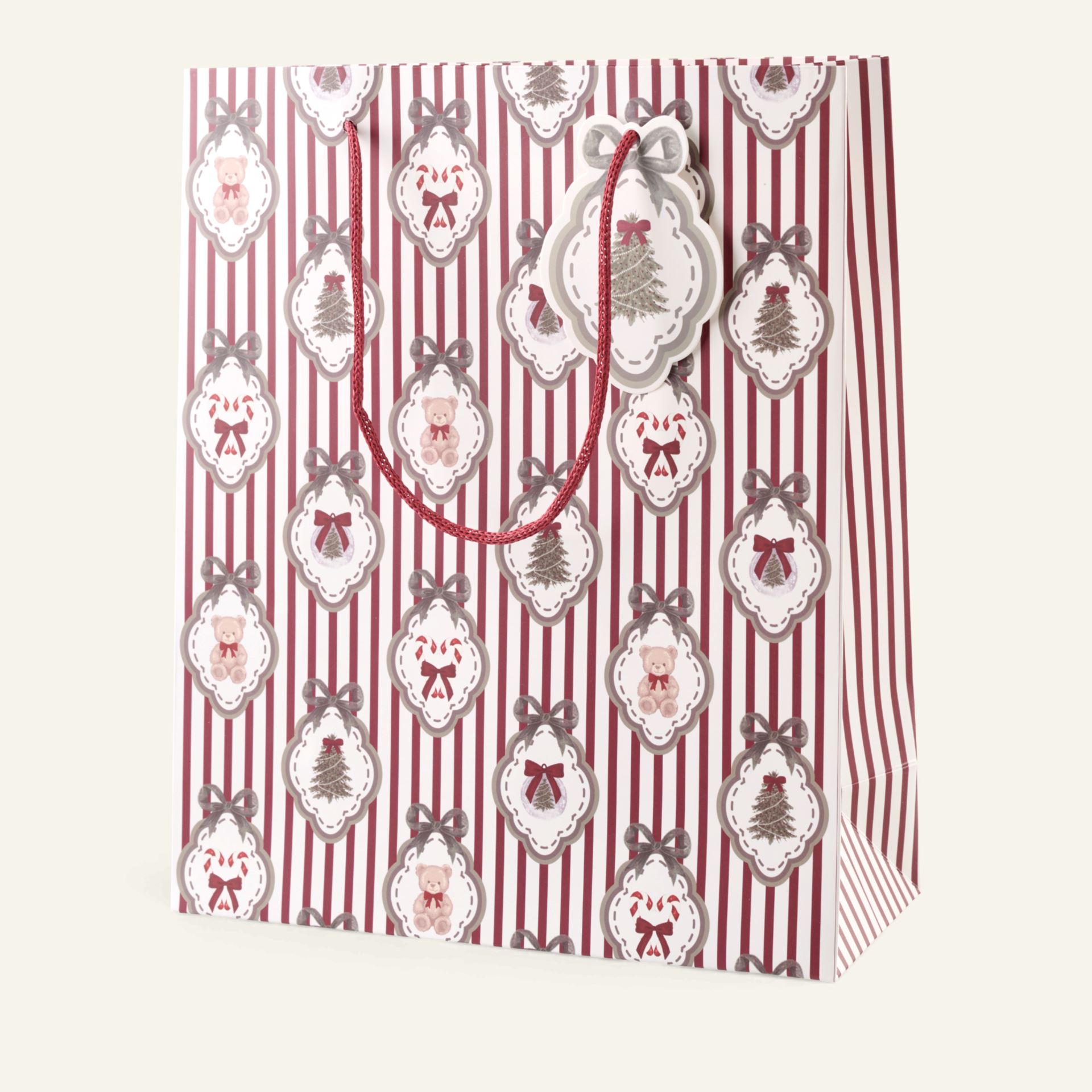Gavepose multi rød - 24x29x10 cm multi rød - 1