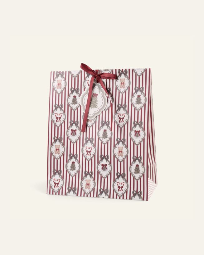 Gavepose multi rød - 25x30x12cm multi rød - 1