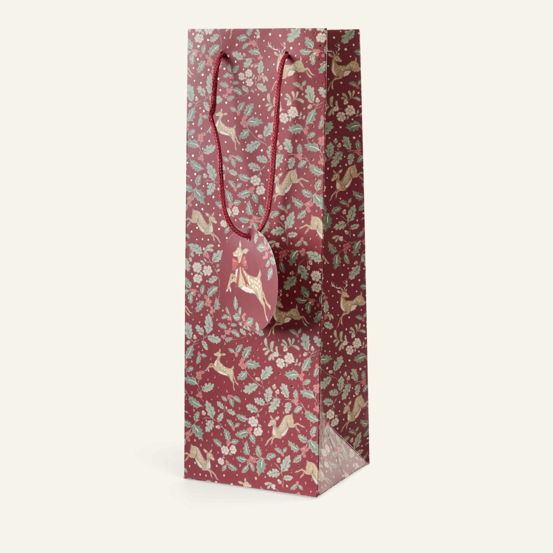 Flaskepose multi rød - 12x36x10 cm multi rød - 1