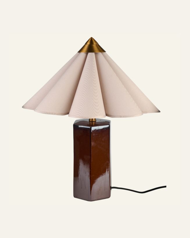 Bordlampe natur - ø40x48 cm natur - 1