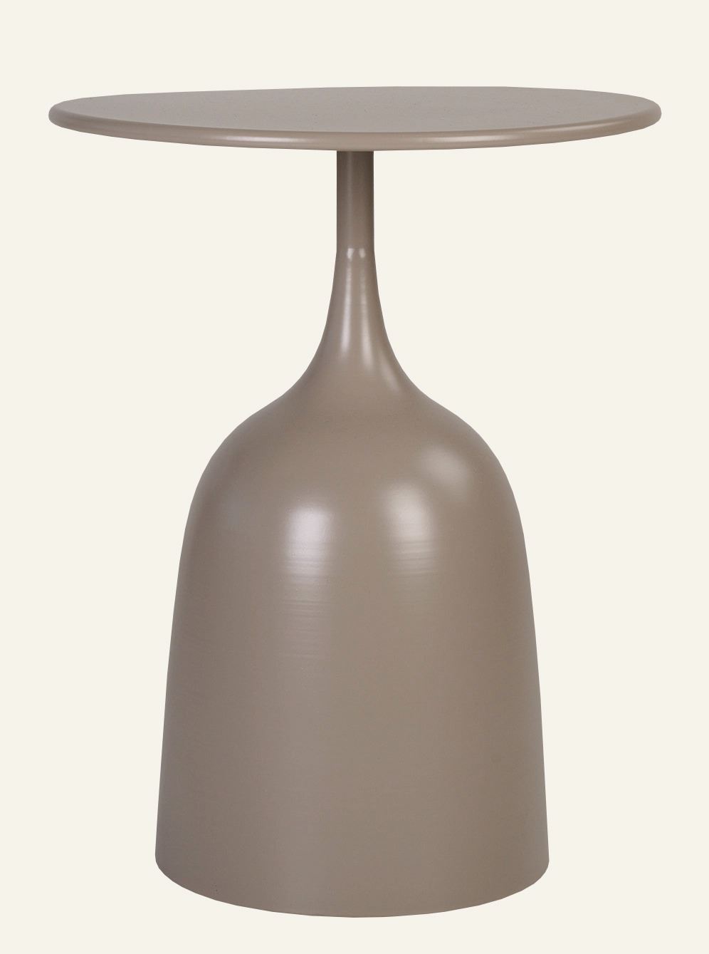 Sidebord mørk beige - ø39x50cm Mørk beige - 1
