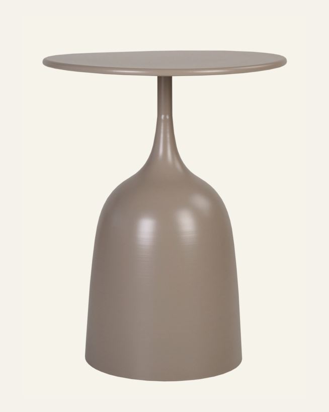 Sidebord mørk beige - ø39x50cm Mørk beige - 1