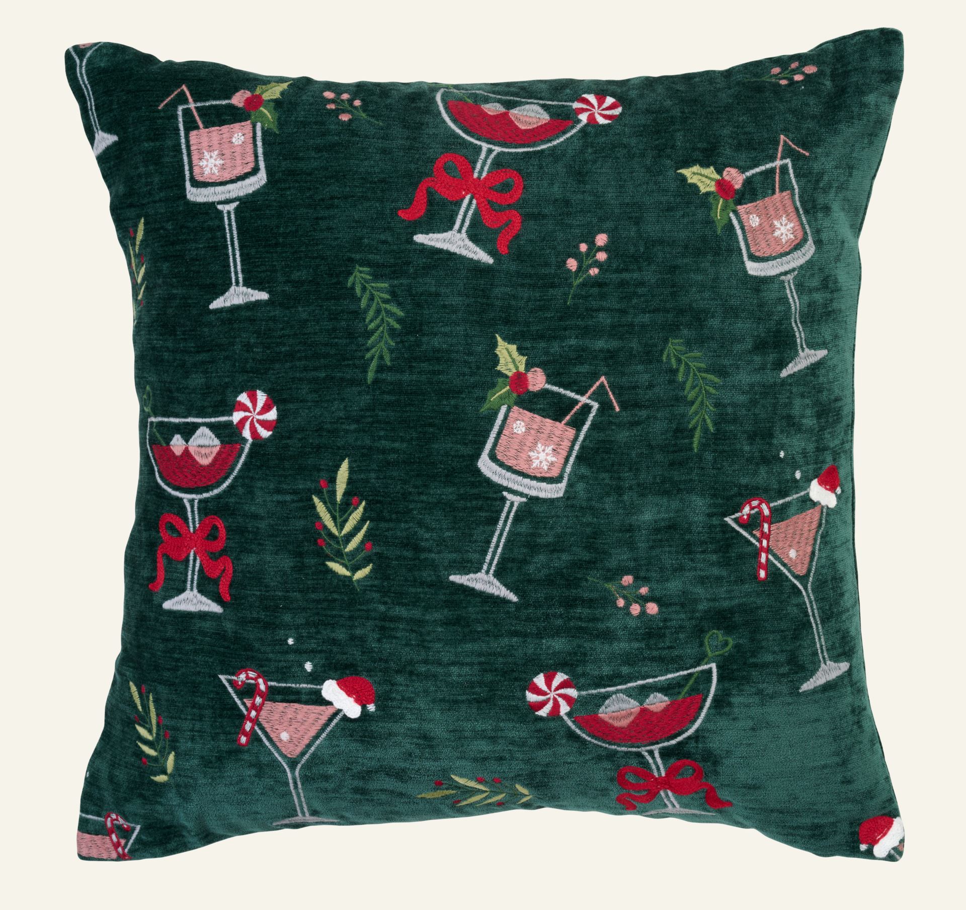 Pynteputetrekk multi grønn - 45x45 cm multi grønn - 1