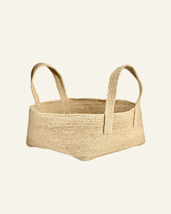Kurv natur - ø18 h9 cm natur - 1