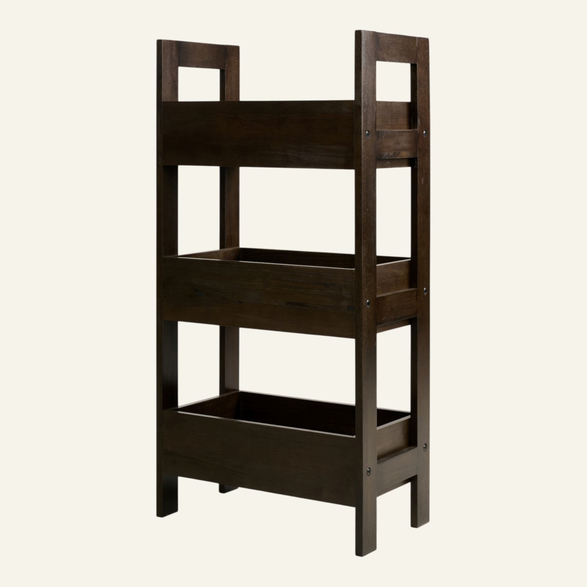 Oppbevaringsstativ brun - 45x25x90 cm brun - 1