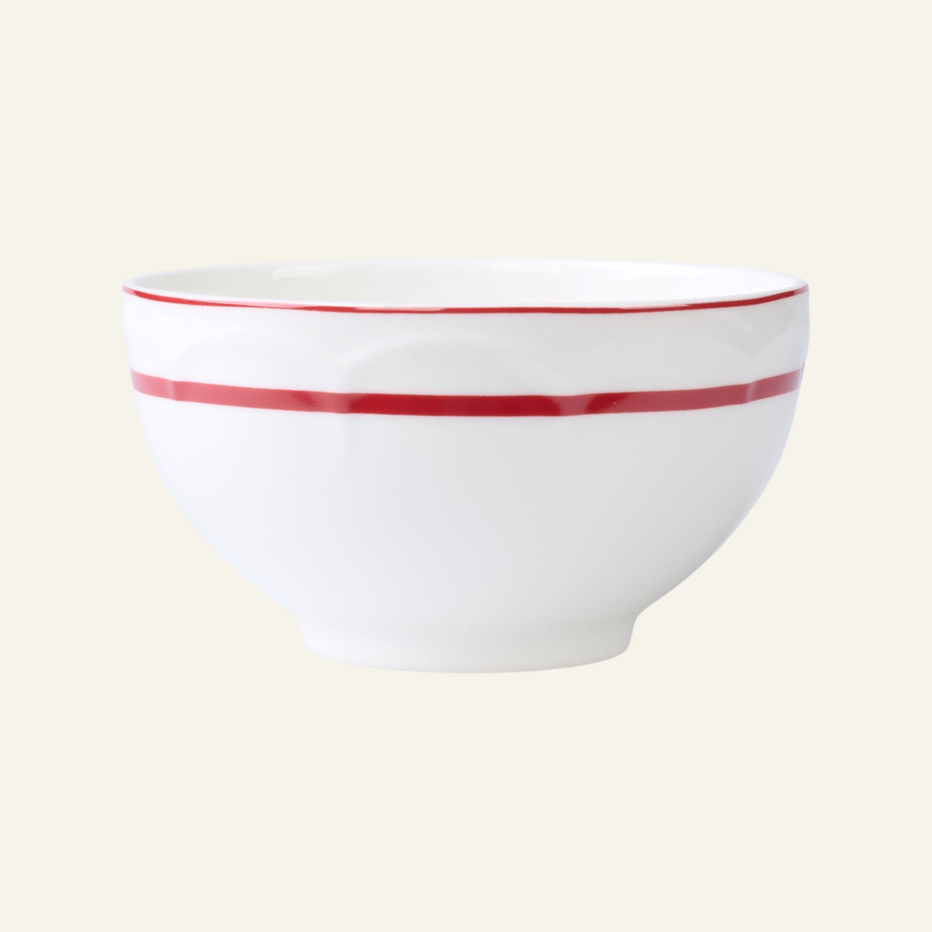 Bolle rød - ø11,5 h5,2 cm rød - 1