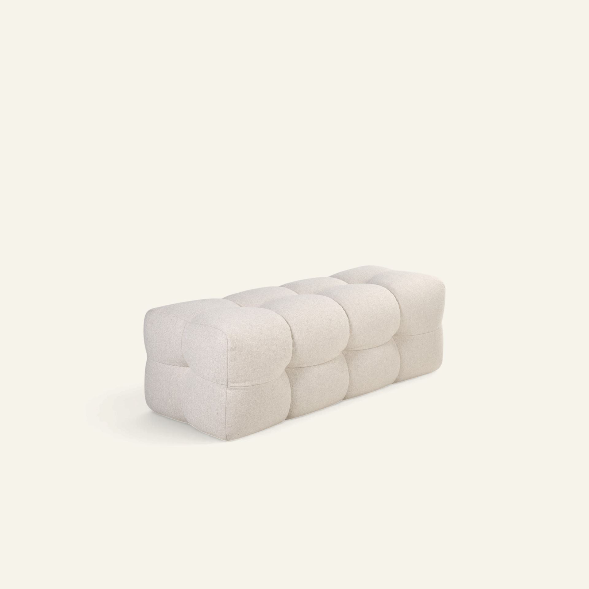 Puff lys beige - 3