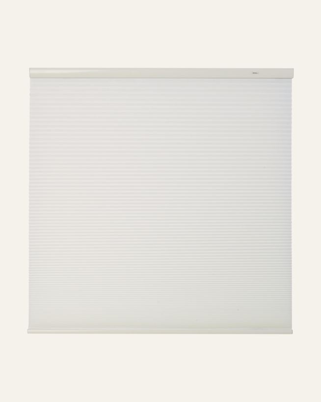 Lysfilt. dobbel plisségardin hvit - 80x160 cm hvit - 1