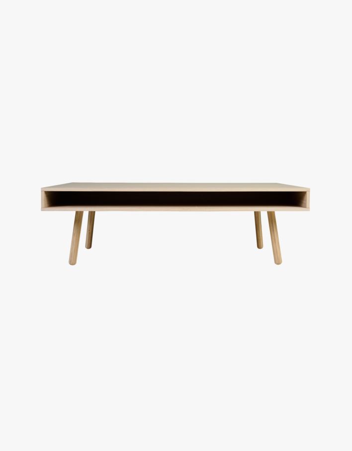 Sofabord høy modell natur - 70x130x48 cm natur - 1