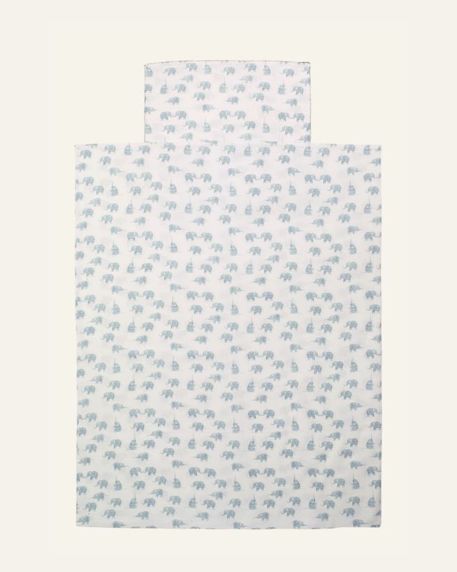 Sengesett blå - 80x100 35x40cm blå - 1
