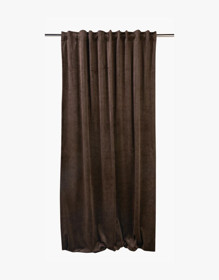 Gardin valnøtt - 135x220 cm valnøtt - 1