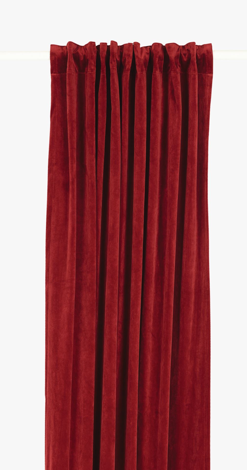 Gardin rød - 135x220 cm rød - 1