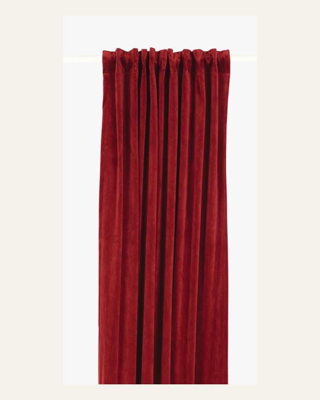 Gardin rød - 135x220 cm rød - 1