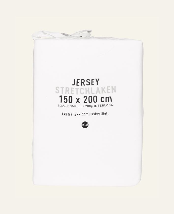 Stretchlaken hvit - 90x200 cm hvit - 1