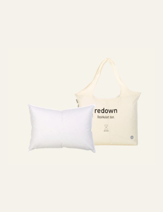 Medium dunpute hvit - 3