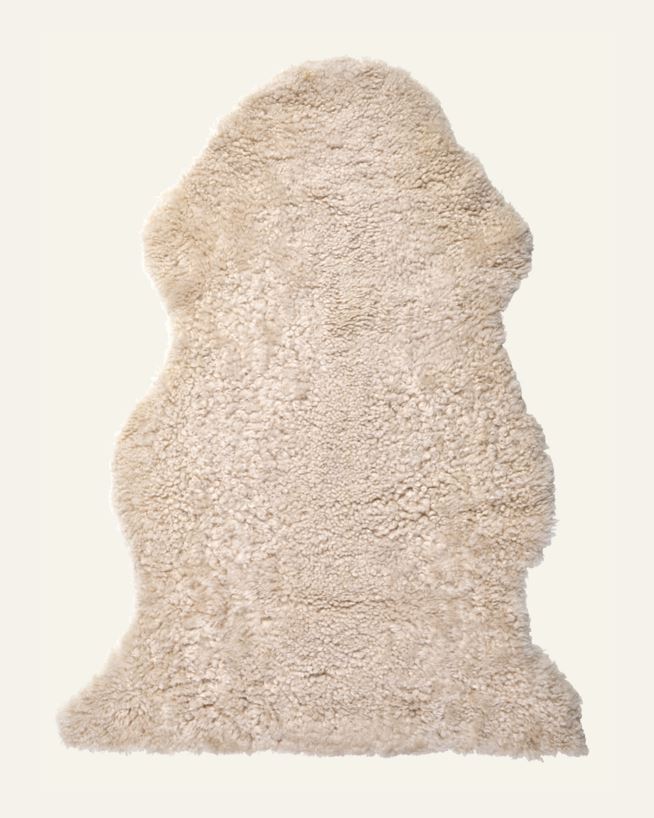 Lammeskinn natur - 85 cm natur - 1