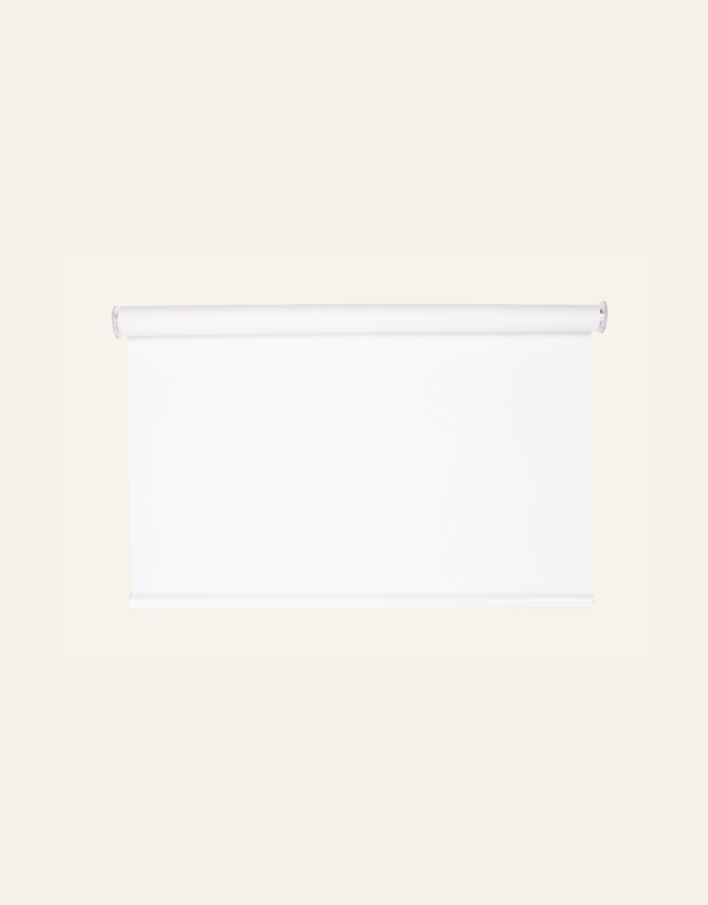 Lystett rullegardin trådløs hvit - 3
