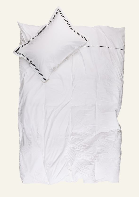 Percale sengesett hvit - 3