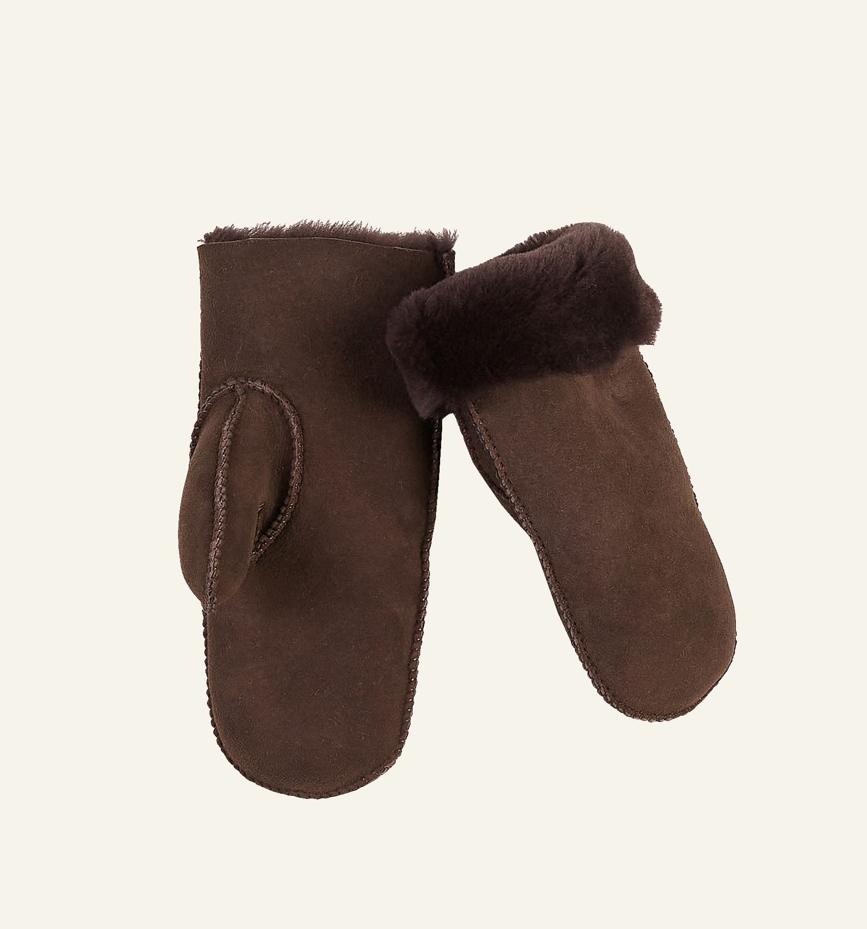 Skinnvott mørk brun - 2