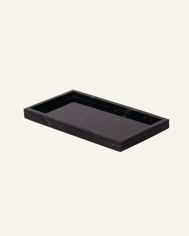 Marmorfat svart - 27x15,2 cm svart - 1