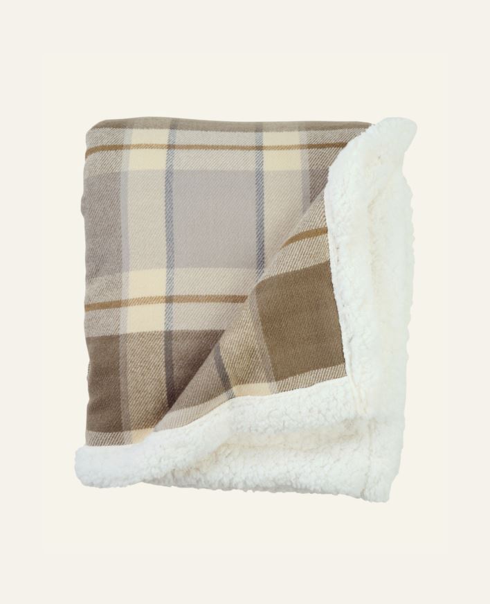 Pledd midtgrønn - 130x150 cm midtgrønn - 1